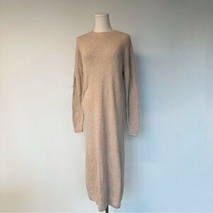 Smash and Tess Beige Maxi Sweater Dress